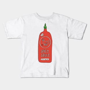 Spicy Chicken Sauce Kids T-Shirt